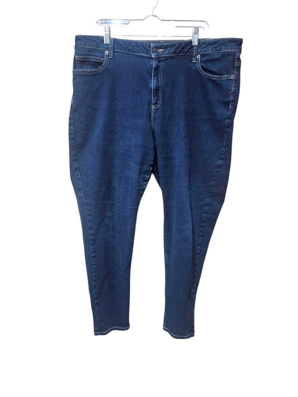 Michael Kors Skinny Jeans 20W Dark‎ Wash Stretch Denim Plus Size High Rise